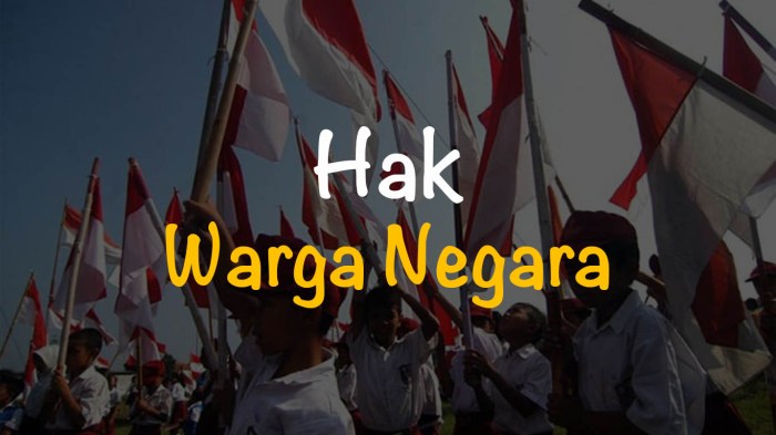 hak warga negara