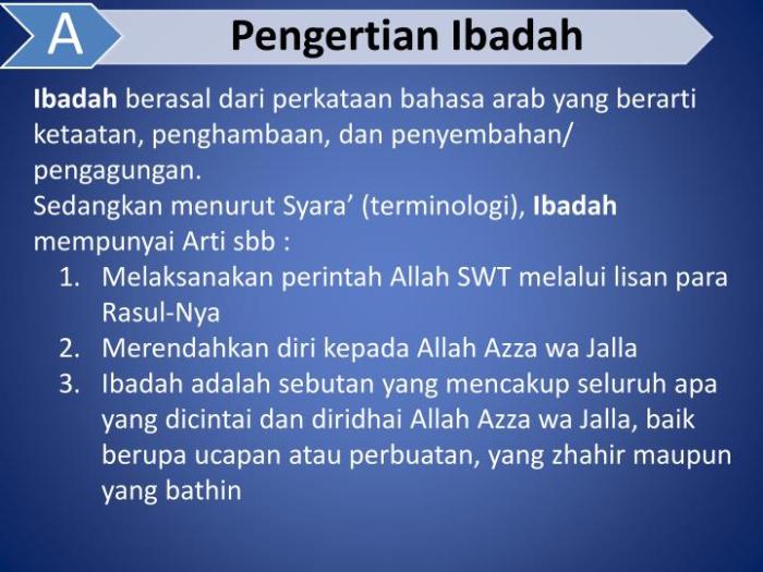 4 tujuan penting ibadah dalam kehidupan