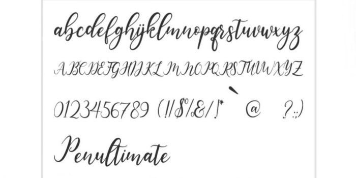 download font tulisan tangan jelek untuk desain yang menonjol