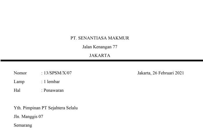 panduan lengkap format modified block dalam surat resmi bahasa inggris