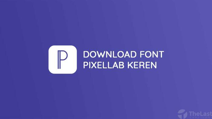 download tulisan pixellab: tingkatkan desain grafis anda