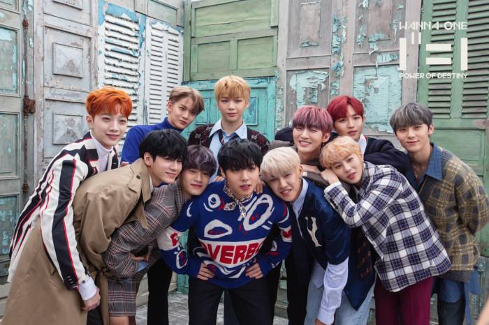 nama member wanna one dalam bahasa korea