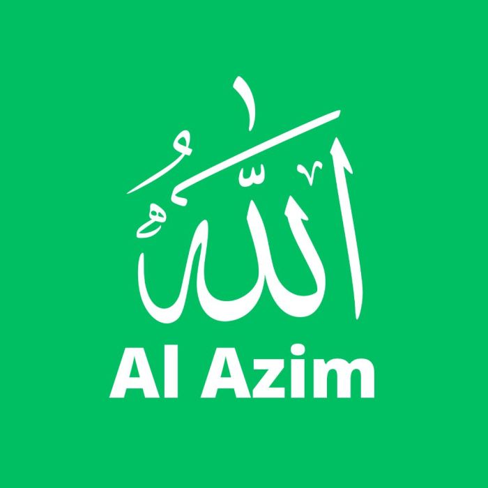 apa manfaat memahami sifat allah al-azim?