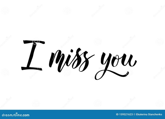 tulisan i miss you yang tak biasa dan penuh makna