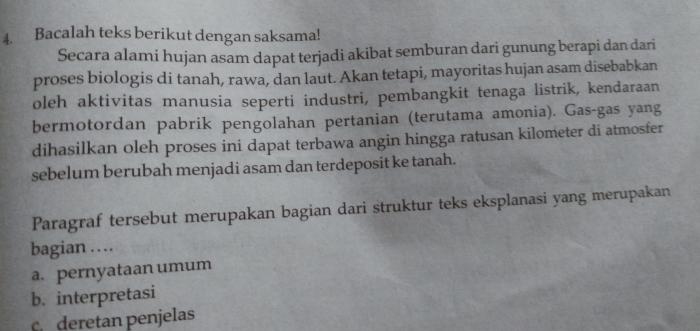 struktur dan organisasi teks: membedah bagian dan hubungannya