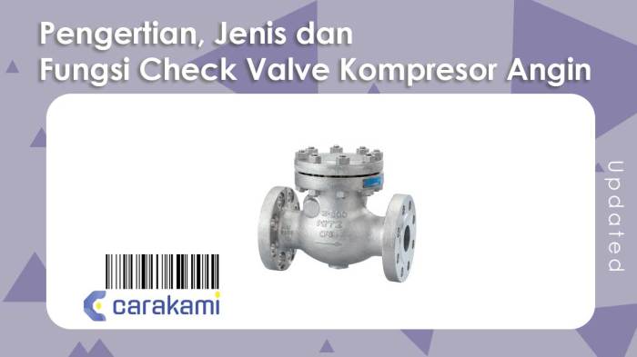 mengenal control valve berdasarkan fungsinya