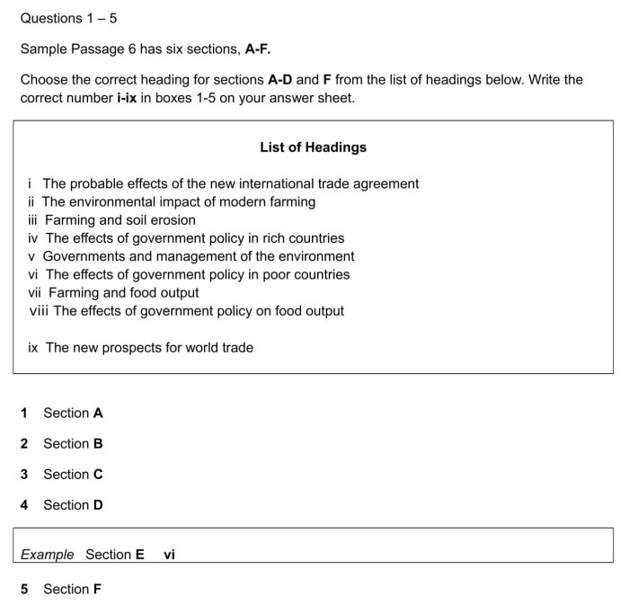 contoh soal ielts reading, panduan lengkap