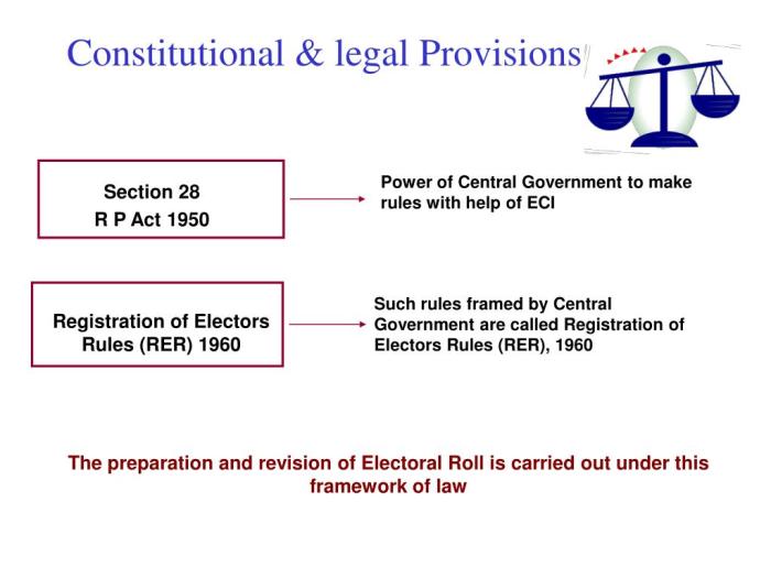 constitutional legal provisions l