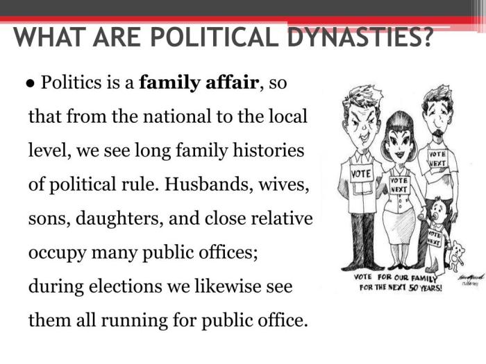 what are political dynasties3 l